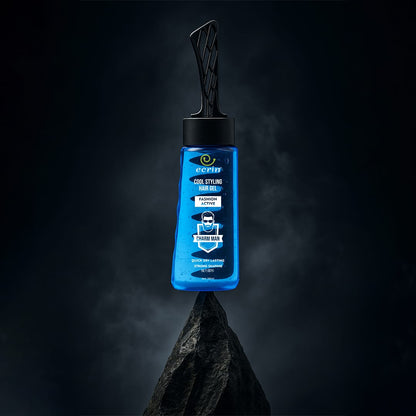 Cool Styling Hair Gel with Built-In Brush